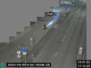 黃竹坑道近香港醫學專科學院 - 東行