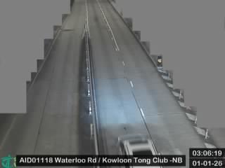 窩打老道近九龍塘會 - 北行