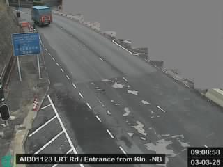 獅子山隧道公路近九龍入口 - 北行