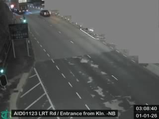 獅子山隧道公路近九龍入口 - 北行