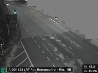 獅子山隧道公路近九龍入口 - 北行