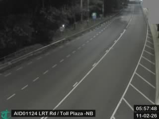 獅子山隧道公路近收費廣場 - 北行