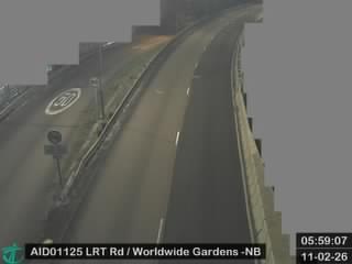 獅子山隧道公路近世界花園 - 北行