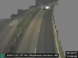 獅子山隧道公路近世界花園 - 北行