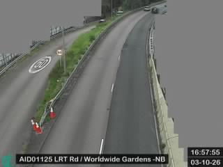 獅子山隧道公路近世界花園 - 北行