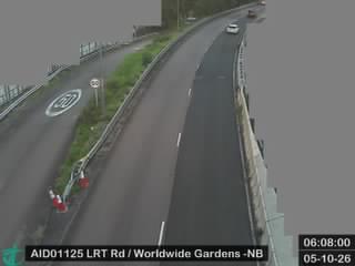 獅子山隧道公路近世界花園 - 北行