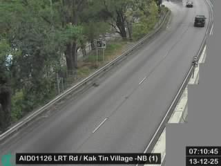 獅子山隧道公路近隔田村 - 北行 (1)