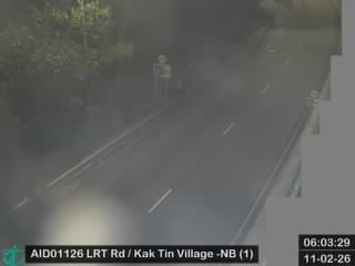 獅子山隧道公路近隔田村 - 北行 (1)