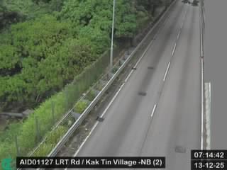 獅子山隧道公路近隔田村 - 北行 (2)