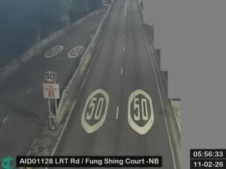 獅子山隧道公路近豐盛苑 - 北行