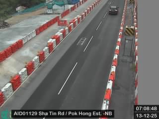 沙田路近博康邨 - 北行