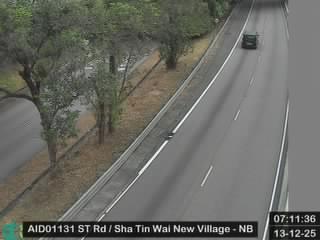 沙田路近沙田圍新村 - 北行