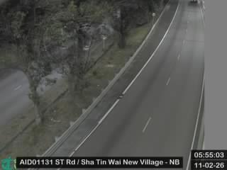 沙田路近沙田圍新村 - 北行