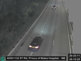 沙田路近威爾斯親王醫院 - 北行