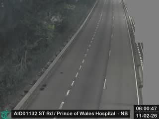 沙田路近威爾斯親王醫院 - 北行