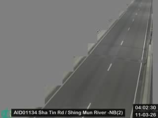 沙田路近城門河 - 北行