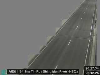 沙田路近城門河 - 北行