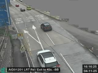 獅子山隧道公路近九龍出口 - 南行