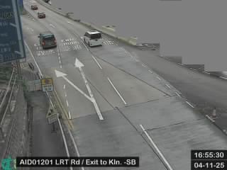 獅子山隧道公路近九龍出口 - 南行