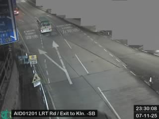 獅子山隧道公路近九龍出口 - 南行