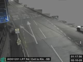 獅子山隧道公路近九龍出口 - 南行