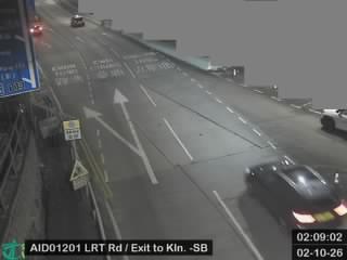 獅子山隧道公路近九龍出口 - 南行
