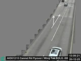 堅拿道天橋近永德大廈 - 南行