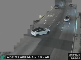 黃竹坑道近香港仔警署 - 西行