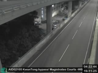 觀塘繞道近裁判法院 - 西行