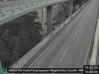 觀塘繞道近裁判法院 - 西行