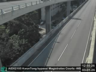 觀塘繞道近裁判法院 - 西行