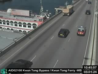 觀塘繞道近觀塘碼頭 - 北行