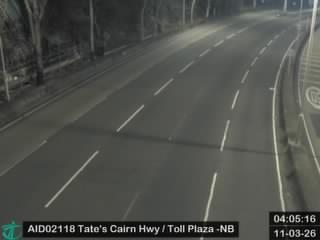 大老山隧道近收費廣場 - 北行