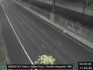 大老山公路近沙田醫院 - 北行