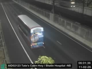 大老山公路近沙田醫院 - 北行