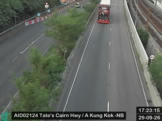 大老山公路近亞公角運動場 - 北行