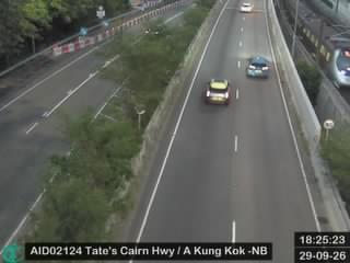 大老山公路近亞公角運動場 - 北行