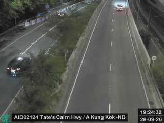 大老山公路近亞公角運動場 - 北行