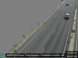觀塘繞道近九龍灣展貿 - 南行