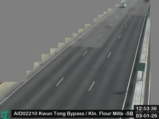 觀塘繞道近九龍麵粉廠 - 南行