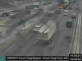 觀塘繞道近觀塘碼頭 - 東行