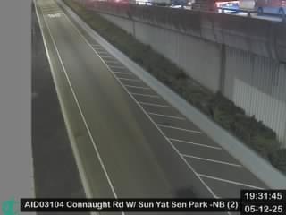 干諾道西近中山紀念公園 - 西行 (2)