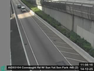 干諾道西近中山紀念公園 - 西行 (2)