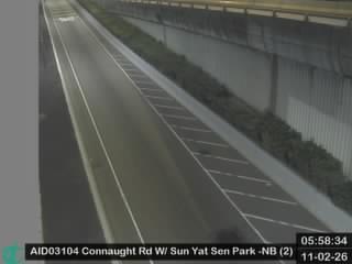 干諾道西近中山紀念公園 - 西行 (2)