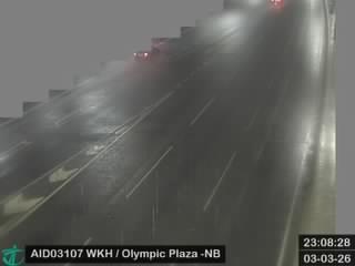 西九龍公路近奧海公園 - 北行