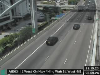 西九龍公路近興華街西 - 北行