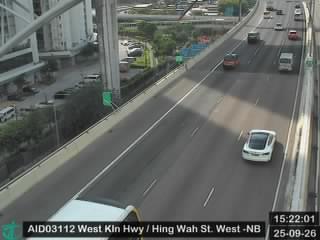 西九龍公路近興華街西 - 北行