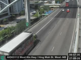 西九龍公路近興華街西 - 北行