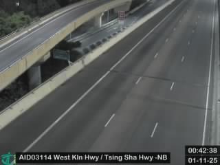 西九龍公路近青沙公路 - 北行