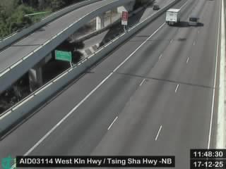 西九龍公路近青沙公路 - 北行